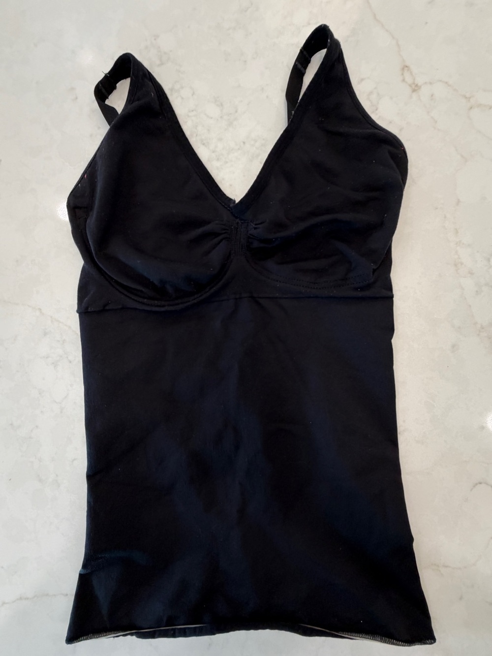 SPANX Black Shaping Camisole with Built-In Support
